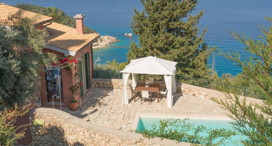 Villa für 6 Personen, mit Pool und Garten, mit Haustier auf Lefkada - 4