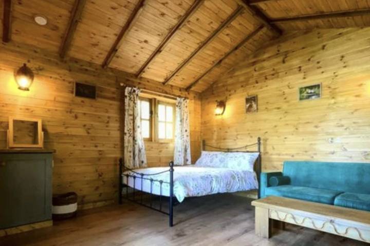 Cabane en bois pour 2 personnes avec jardin in Cambridgeshire