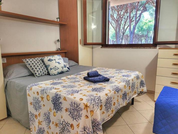 Appart’hôtel pour 2 personnes, avec Balcon ainsi que Terrasse et Jardin dans Marina di Grosseto