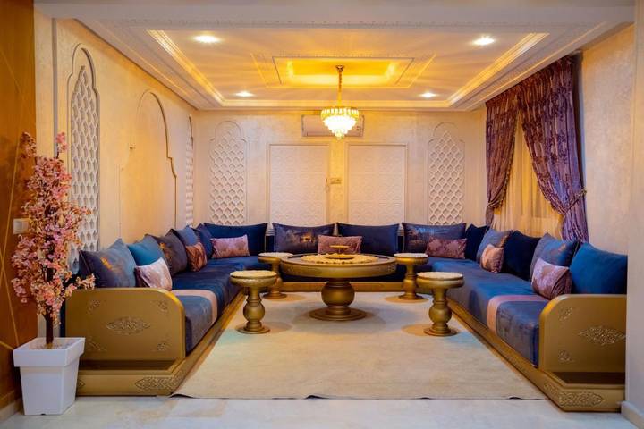 Villa pour 8 personnes, avec vue et jardin ainsi que sauna et piscine, animaux acceptés à Tanger - 3