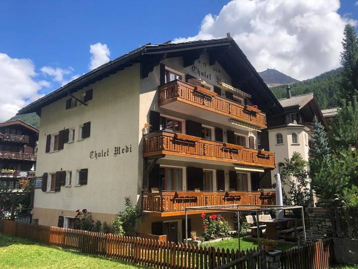Chalet voor 8 personen, with Balkon and Terras as well as Tuin and Uitzicht in Zermatt