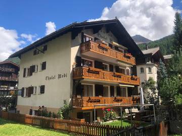 Hütte für 8 Personen, mit Garten und Ausblick, kinderfreundlich in Zermatt