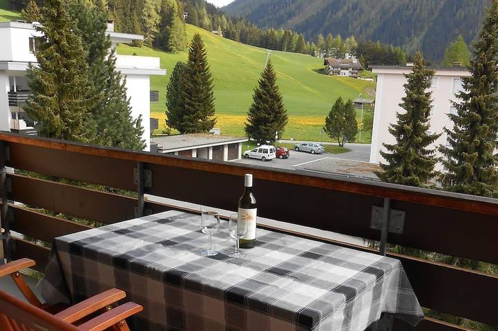 Ferienwohnung für 5 Personen, mit Balkon, mit Haustier in Davos