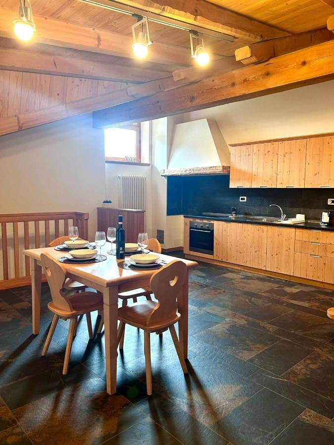 Gîte pour 6 personnes, avec jardin et sauna ainsi que vue et terrasse à Paluzza - 4