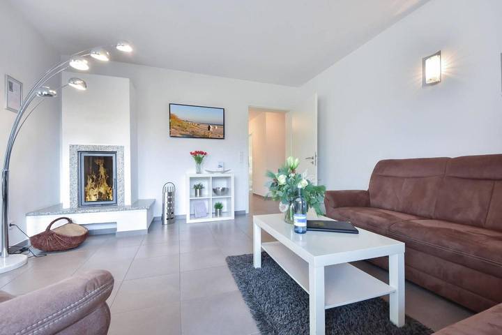 Ferienwohnung für 4 Personen, mit Terrasse und Garten sowie Seeblick in Korswandt