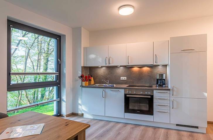 Ferienwohnung für 4 Personen, mit Balkon und Garten sowie Sauna und Seeblick in Krakow am See - 3