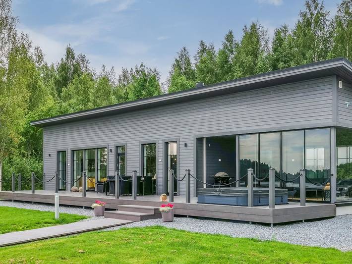 Ferienhaus für 9 Personen, mit Sauna, mit Haustier