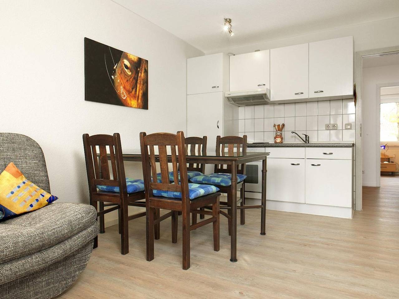 Ganze Wohnung, App. Kugelfisch - 2-Zimmerwohnung direkt am Hafen von Kirchdorf. in Kirchdorf (Poel), Nordwestmecklenburg (Wismar und Umgebung)