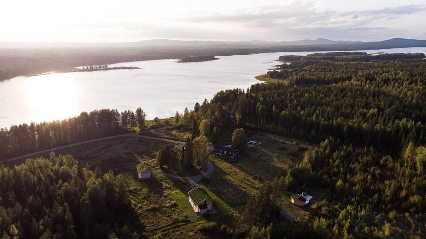 Chalet für 8 Personen, mit Sauna und Garten sowie Terrasse und Ausblick in Lappland (Schweden) - 2