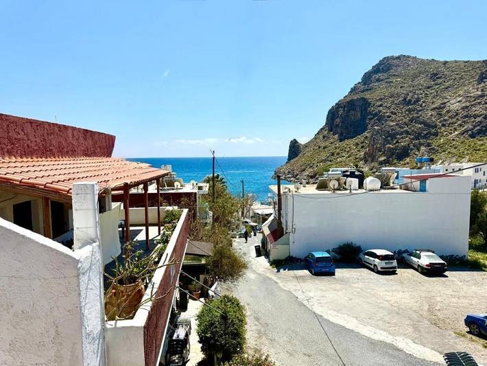 Appartement de vacances pour 3 personnes, avec Balcon ainsi que Terrasse et Vue