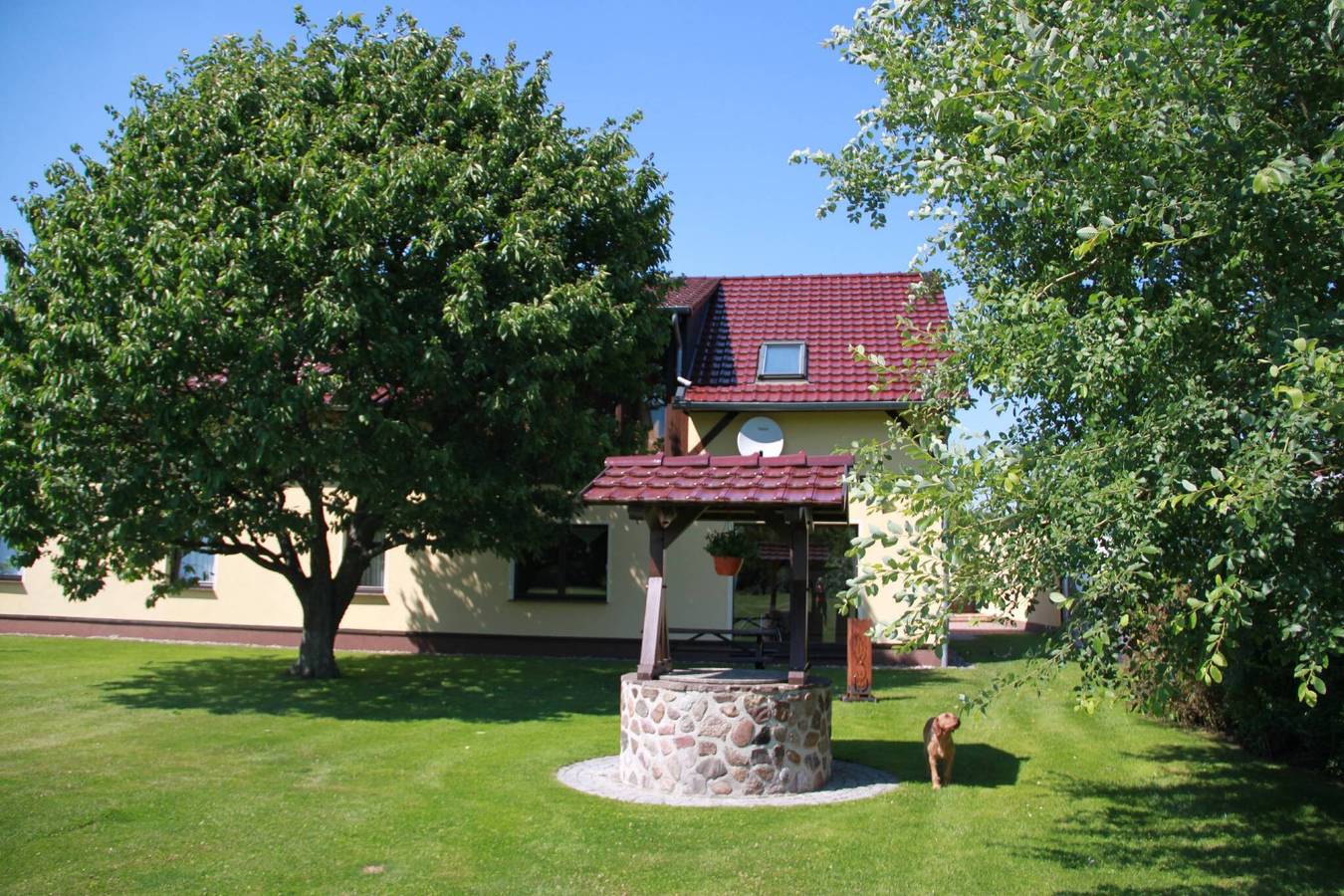 Appartement entier, Appartement 'Ferienwohnung Strey' avec jardin privé et Wi-Fi in Warthe (Boitzenburger Land), Boitzenburger Land
