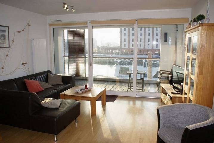 Ferienwohnung für 5 Personen, mit Balkon und Terrasse sowie Sauna in Wismarer Bucht