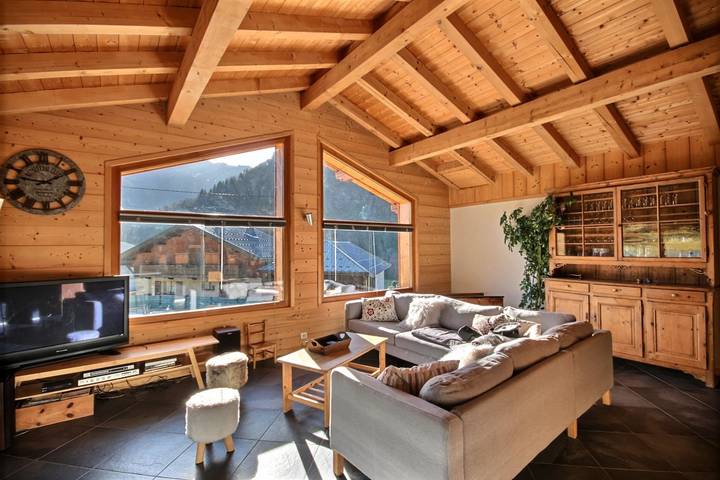 Maison de vacances pour 14 personnes, avec Terrasse ainsi que Jardin et Sauna