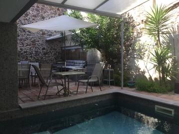 Chambre d’hôte pour 2 personnes, avec piscine et terrasse à Agde