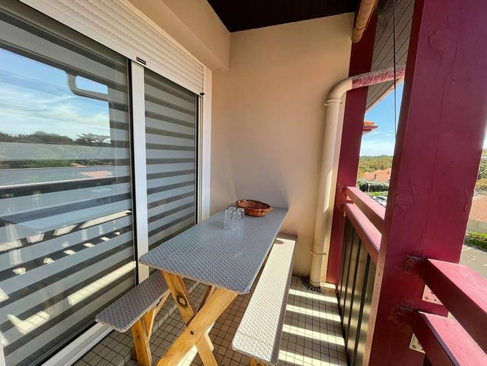 Apartamento para 5 personas, con Balcón y Piscina en Hossegor
