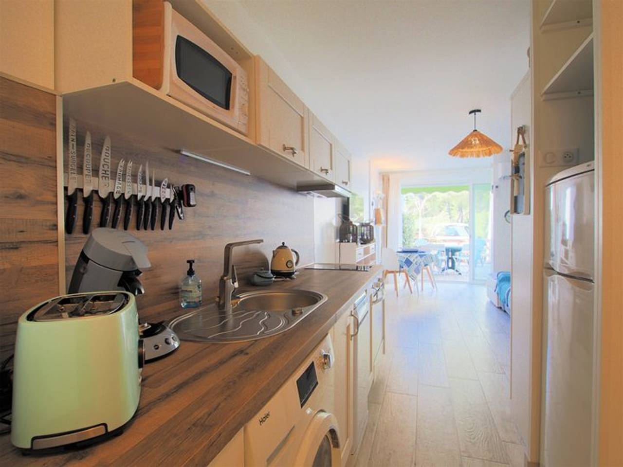 Studio entier, Studio climatisé avec parking - 3 pers. in La Grande-Motte, Côte méditerranéenne (France)