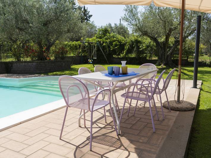 Ferienhaus für 8 Personen, mit Garten und Terrasse in Latium - 3