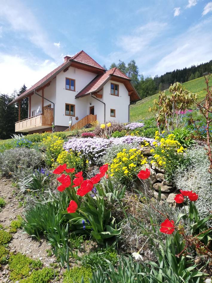 Ferienwohnung für 5 Personen, mit Garten