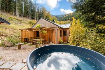 Chalet für 6 Personen, mit Whirlpool und Garten sowie Sauna im Elsass