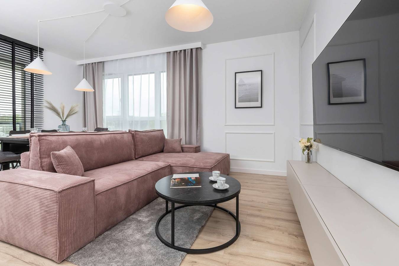 Ganze Wohnung, Ferienwohnung für 6 Personen mit Balkon/Terrasse in Danzig, Dreistadt