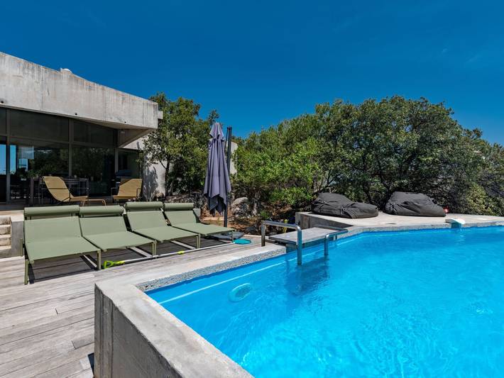 Villa pour 6 personnes, avec terrasse à Monticello