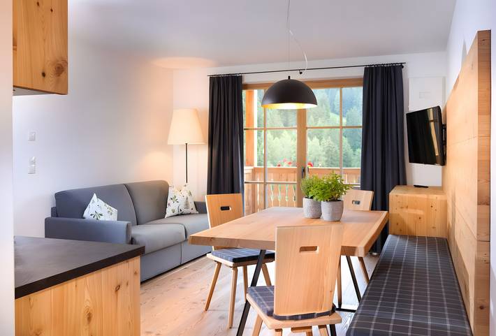 Ferienwohnung für 4 Personen, mit Sauna und Garten