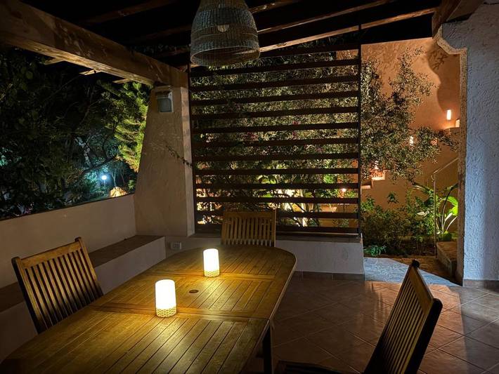 Ferienhaus für 5 Personen, mit Ausblick und Terrasse sowie Garten in Lampedusa