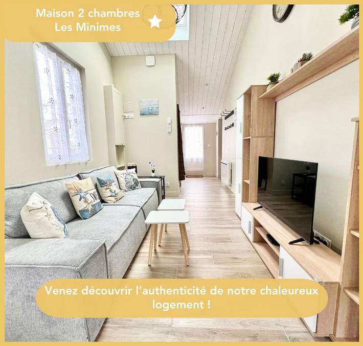 Maison de vacances pour 4 personnes, avec terrasse