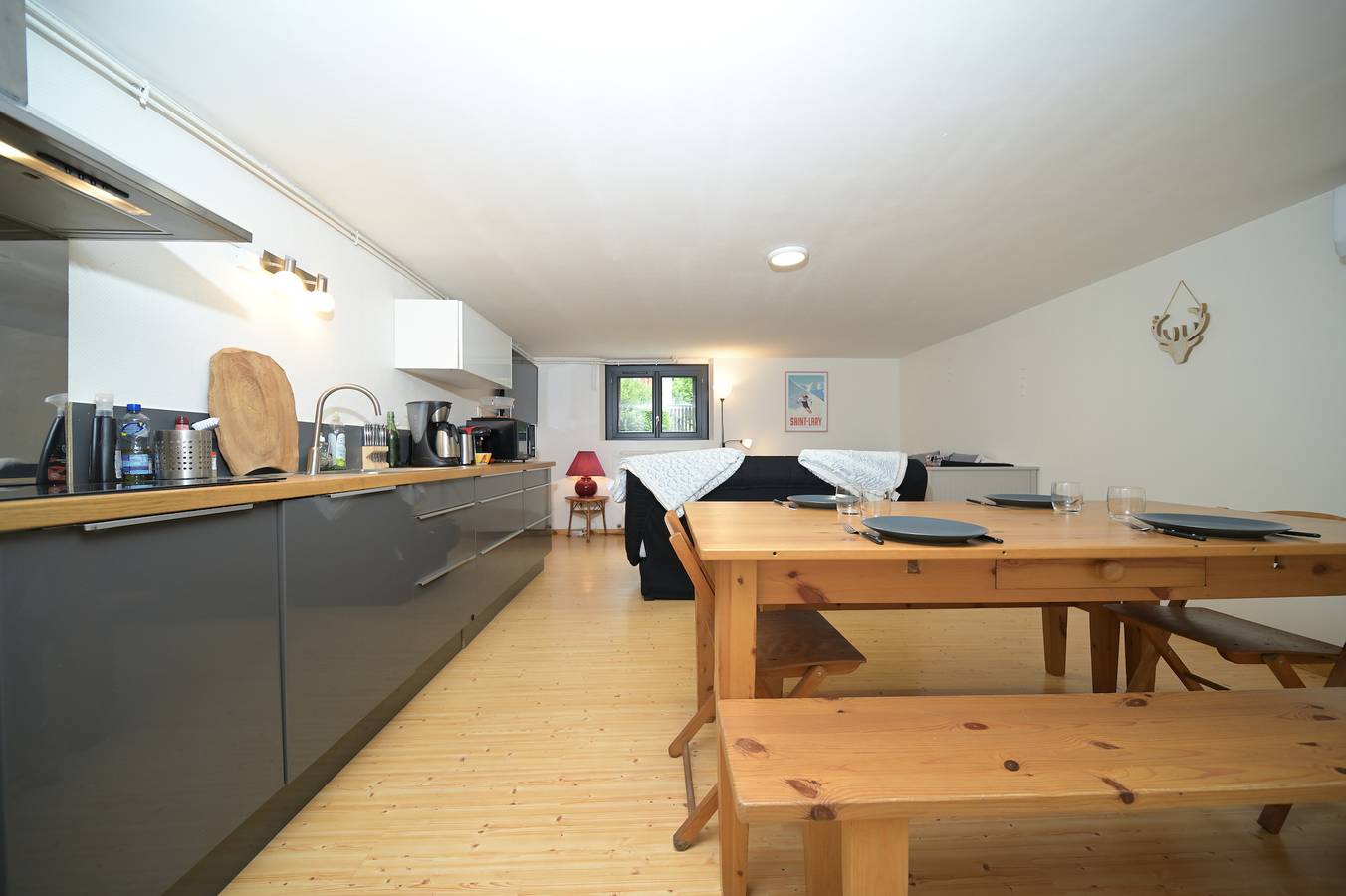 Chalet 'Appartement Les Isards' avec vue sur la montagne, Wi-Fi et climatisation in Saint-Lary-Soulan, Parc national des Pyrénées