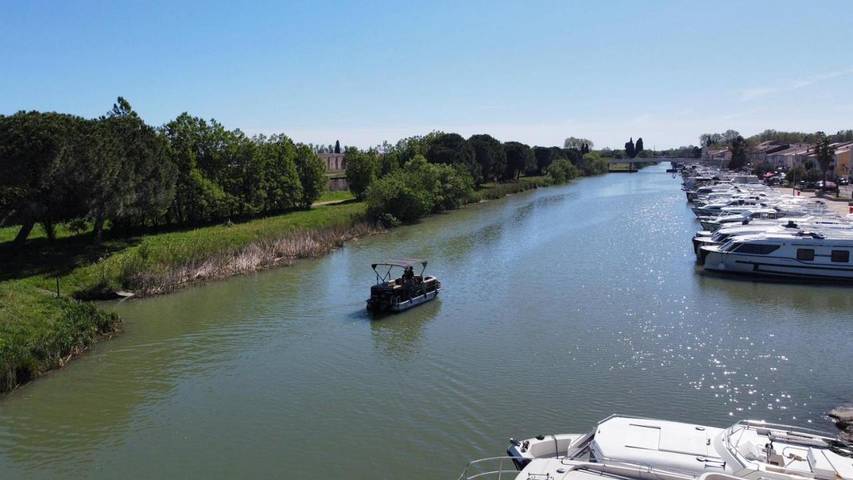 Bateau pour 4 personnes, avec balcon et vue dans le Gard - 3