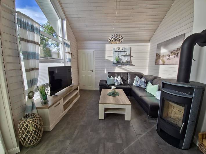 Ferienhaus für 6 Personen, mit Sauna und Garten, mit Haustier in Schönberg