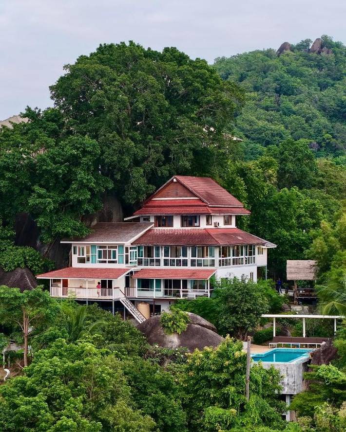 Maison d’hôte pour 2 personnes, avec piscine et jardin ainsi que balcon et vue à Lamai Beach - 2
