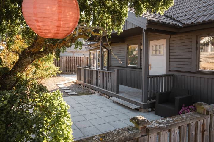 Ferienhaus für 6 Personen, mit Meerblick und Terrasse sowie Garten in Skane