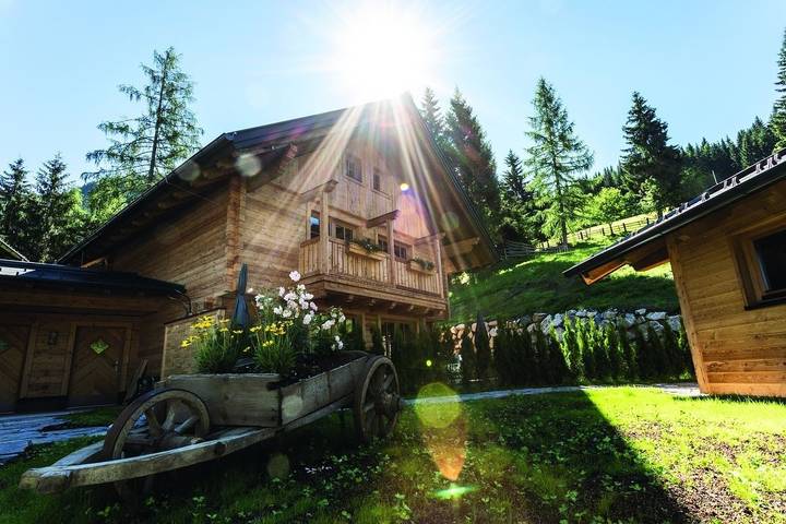 Chalet für 11 Personen, mit Terrasse und Sauna, kinderfreundlich in Wagrain - 4