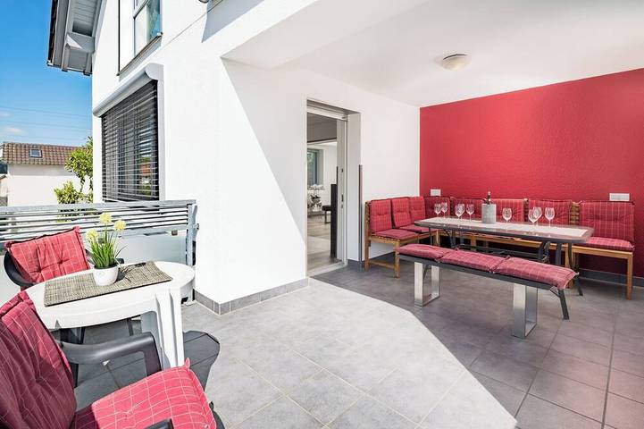 Ferienwohnung für 8 Personen, mit Garten in Bensheim