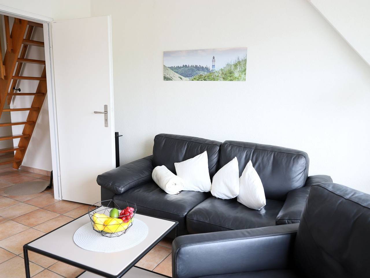 Ganze Wohnung, Helles Appartement in Wenningstedt für 4 Personen mit Süd-Balkon in Wenningstedt, Sylt