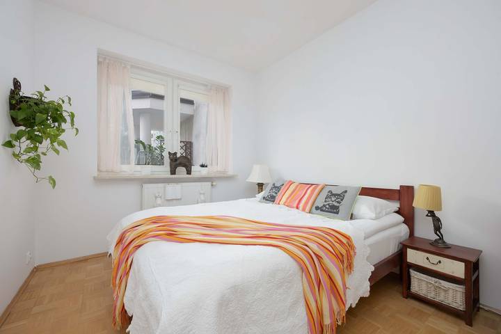 Apartament wakacyjny dla 4 osób, z balkon/ taras, Dla rodziny w Bielany (Warszawa)