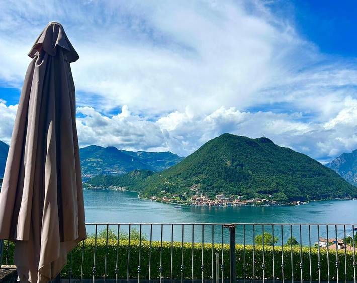 Gîte pour 8 personnes, avec vue sur le lac ainsi que vue et jardin à Sulzano - 3