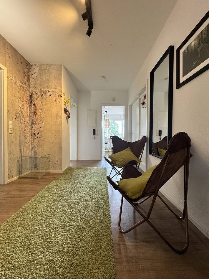 Ferienwohnung für 4 Personen, mit Balkon und Garten