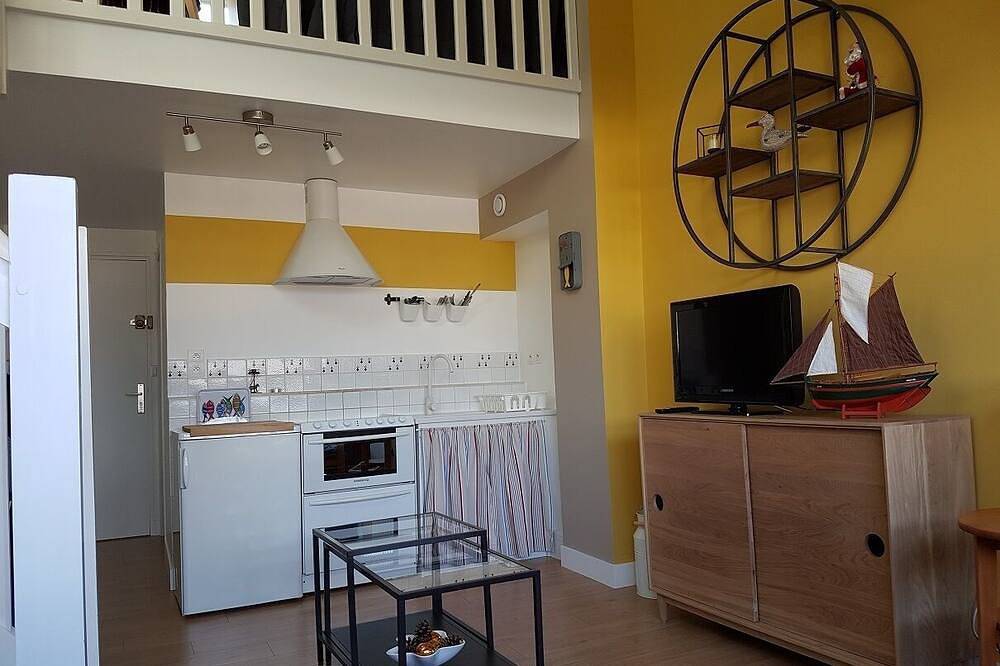 Appartement entier, Appartement T2 en duplex face au port de plaisance in Douarnenez, Région de Quimper