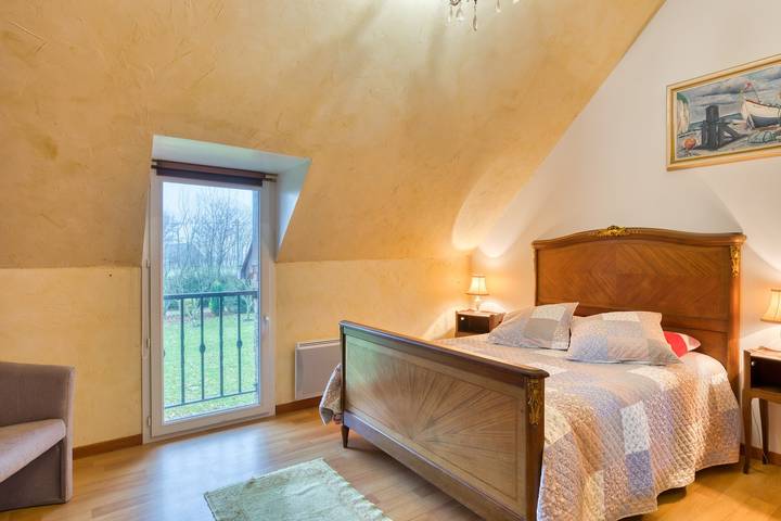 Ferienwohnung für 5 Personen, mit Garten, mit Haustier