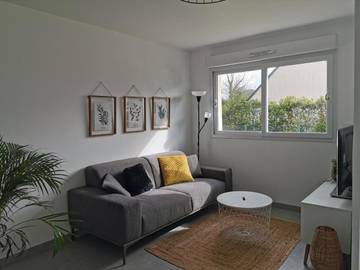 Gîte pour 6 personnes, avec vue et jardin à Saint-Martin-des-Entrées