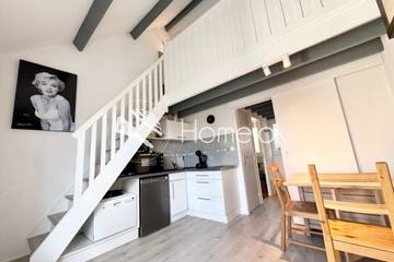 Gîte pour 4 personnes, avec terrasse ainsi que piscine et jardin, adapté aux familles à Guidel