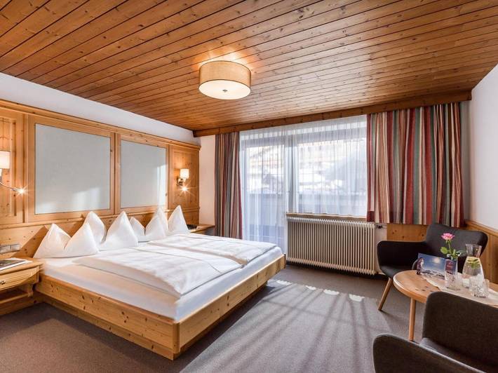 Hotel für 2 Personen, mit Sauna und Balkon sowie Ausblick am Hintertuxer Gletscher