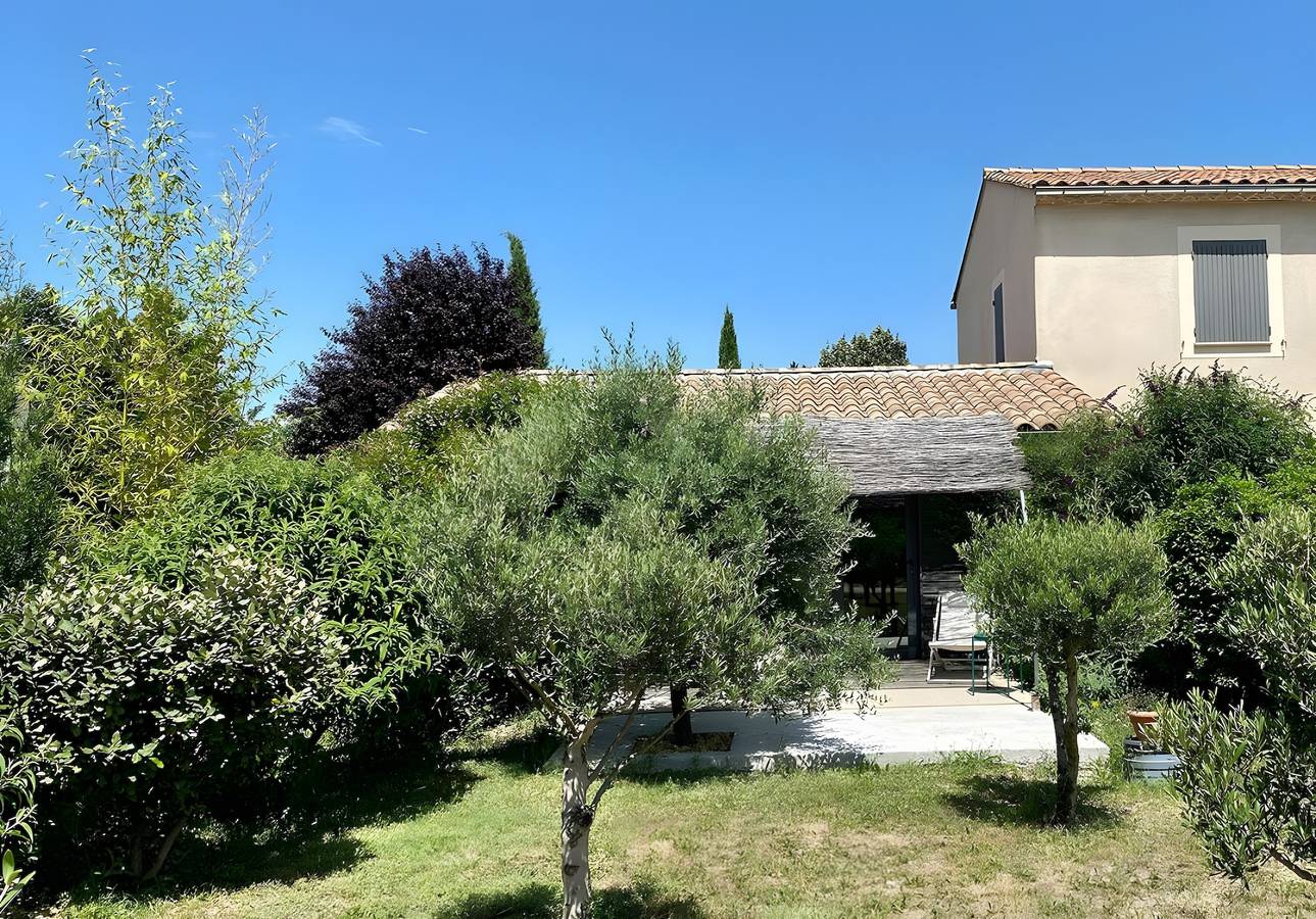 Maison de charme avec vue sur le Mont Ventoux in Entrechaux, Parc naturel régional du Mont-Ventoux