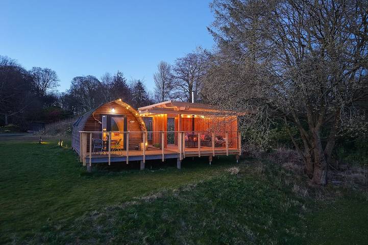 Log cabin for 5 people, with pets - 1