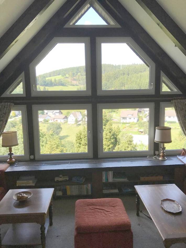 Ferienhaus für 6 Personen, mit Ausblick und Garten in Bad Berleburg