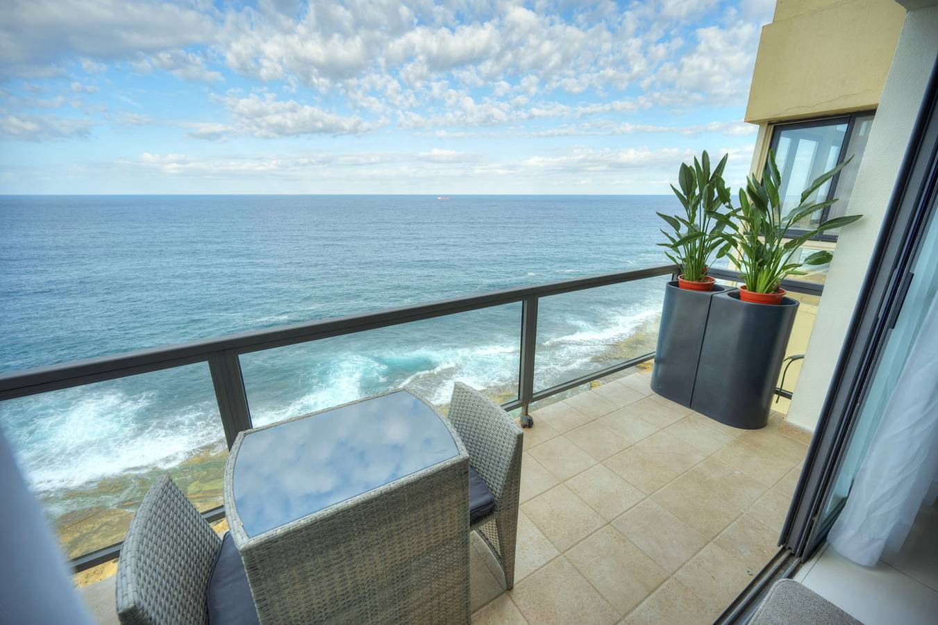 Appartamento intero, Appartamento vacanze per 6 persone con balcone in Sliema, Isola di Malta