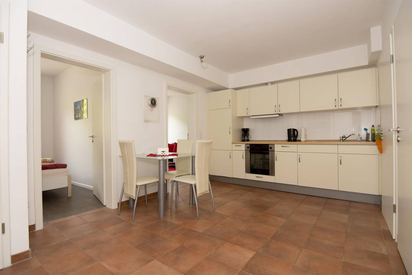 Ganze Ferienwohnung, Fewo Sandbarg, Dusche und Bad, Wc, 1 Schlafraum in Jesteburg, Nordheide