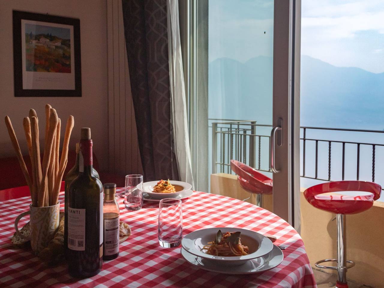 Ganze Wohnung, Terrazza a Lago - Zweizimmerwohnung mit Terrasse in Località Spiglia, Gemeinde Parzanica